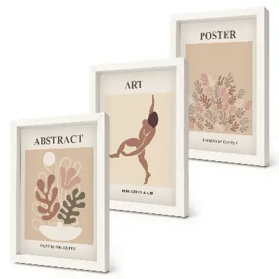 Galerie de perete set pentru expunerea tablourilor