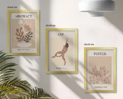 Galerie de perete set pentru expunerea tablourilor