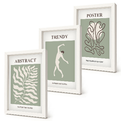 Galerie de perete Modele vegetale în nuanțe de verde de Henri Matisse
