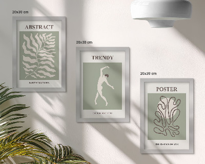 Galerie de perete Modele vegetale în nuanțe de verde de Henri Matisse