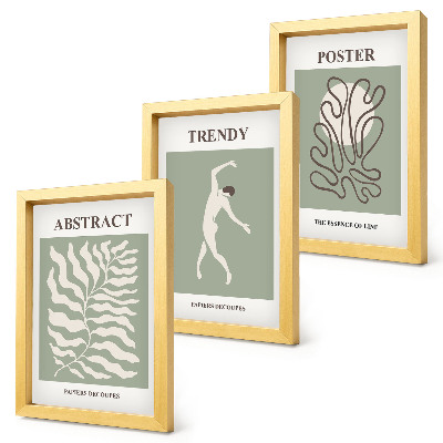 Galerie de perete Modele vegetale în nuanțe de verde de Henri Matisse