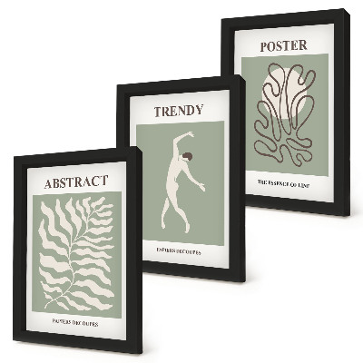 Galerie de perete Modele vegetale în nuanțe de verde de Henri Matisse