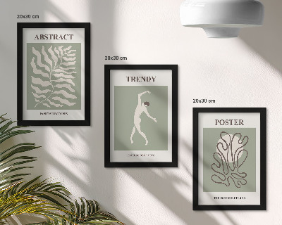 Galerie de perete Modele vegetale în nuanțe de verde de Henri Matisse