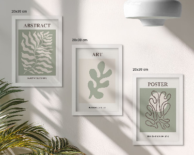 Set 3 tablouri Posterele florale ale lui Henri Matisse