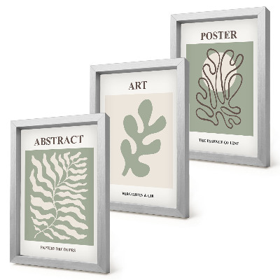 Set 3 tablouri Posterele florale ale lui Henri Matisse