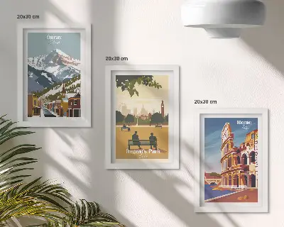Galerie de perete cu peisaje din Munții Ouray, Londra, Colosseumul din Roma