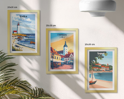 Galerie de perete Vederi ale orașelor poloneze Ustka Tarnów Sopot