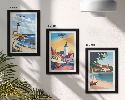 Galerie de perete Vederi ale orașelor poloneze Ustka Tarnów Sopot