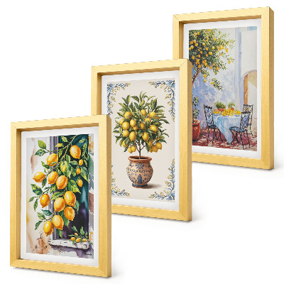 Galerie de perete Lămâi și fructe într-un cadru însorit