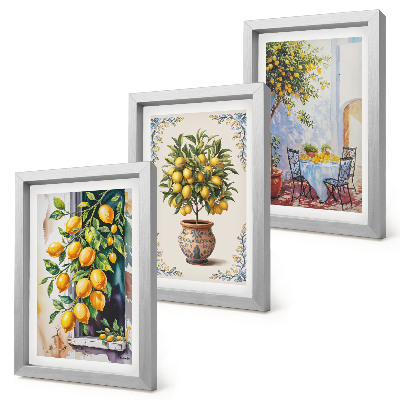 Galerie de perete Lămâi și fructe într-un cadru însorit