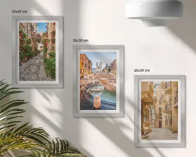 Galerie de perete străzi fermecătoare și fântâni cu arhitectură pitorească