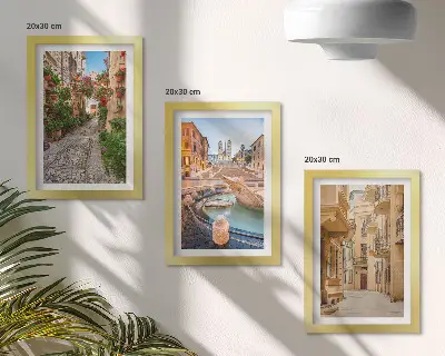 Galerie de perete străzi fermecătoare și fântâni cu arhitectură pitorească