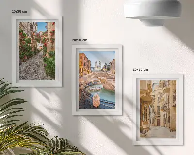 Galerie de perete străzi fermecătoare și fântâni cu arhitectură pitorească