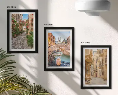 Galerie de perete străzi fermecătoare și fântâni cu arhitectură pitorească