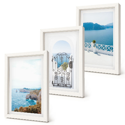 Galerie de perete Vedere la mare cu arhitectură grecească