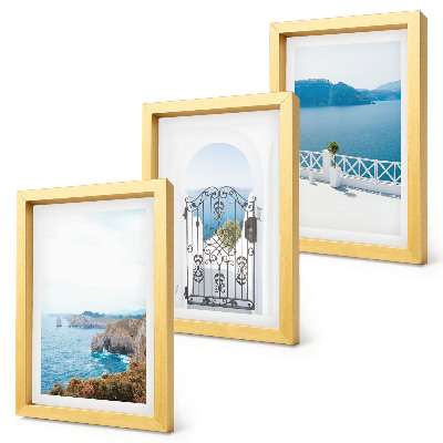 Galerie de perete Vedere la mare cu arhitectură grecească