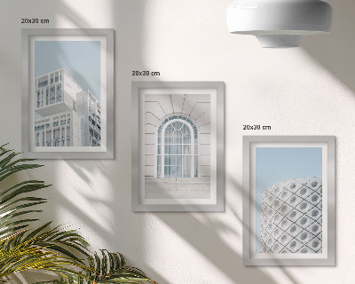 Galerie de perete Arhitectură modernă, minimalism și geometrie