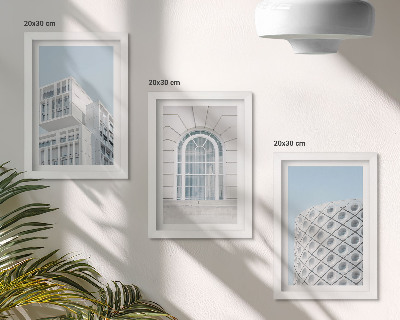 Galerie de perete Arhitectură modernă, minimalism și geometrie
