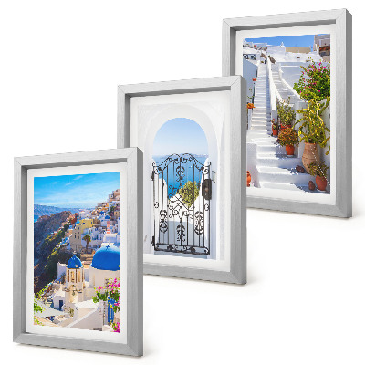 Galerie de perete Vederi ale insulei Santorini, arhitectura greacă din Oia