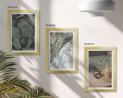 Galerie de perete Plante tropicale și accente de sărbători de vară