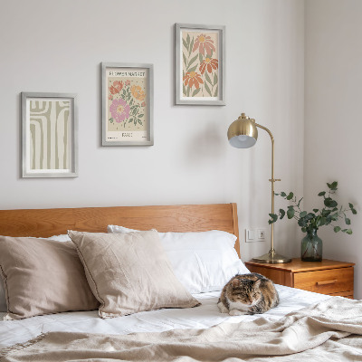 Galerie de perete Poster cu motive botanice, minimalism parizian