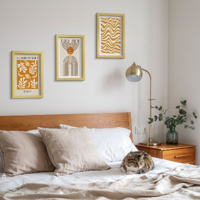 Galerie de perete Postere de modă cu modele florale și geometrice