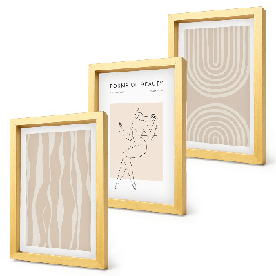 Galerie de perete Modele abstracte decorațiuni boho delicate