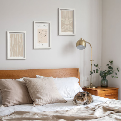Galerie de perete Modele abstracte decorațiuni boho delicate