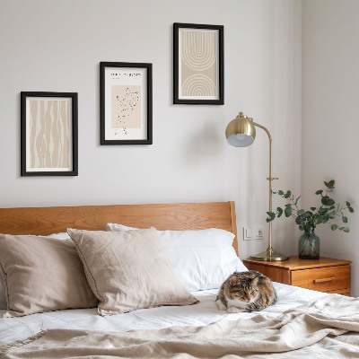 Galerie de perete Modele abstracte decorațiuni boho delicate