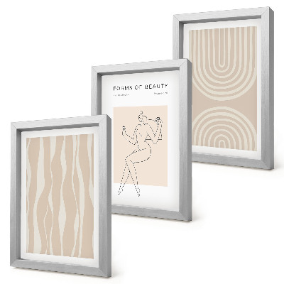 Galerie de perete Modele abstracte decorațiuni boho delicate
