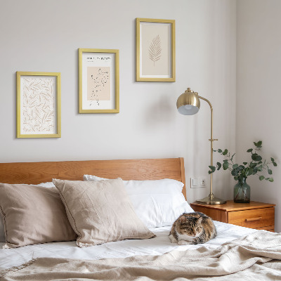 Galerie de perete Motive de design botanic minimaliste