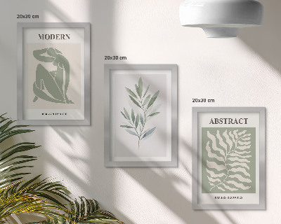 Galerie de perete Matisse design acuarelă boho plante