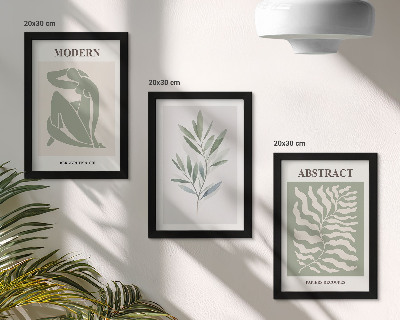 Galerie de perete Matisse design acuarelă boho plante