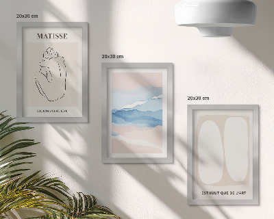 Galerie de perete Formele abstracte și culorile delicate ale lui Matisse