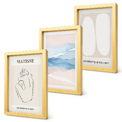 Galerie de perete Formele abstracte și culorile delicate ale lui Matisse