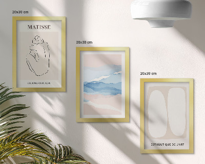 Galerie de perete Formele abstracte și culorile delicate ale lui Matisse