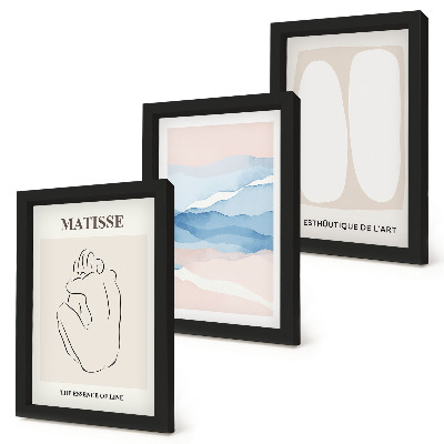 Galerie de perete Formele abstracte și culorile delicate ale lui Matisse