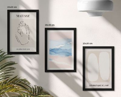 Galerie de perete Formele abstracte și culorile delicate ale lui Matisse
