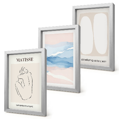 Galerie de perete Formele abstracte și culorile delicate ale lui Matisse