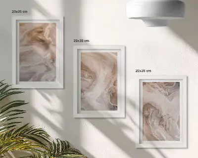 Galerie de perete cu modele abstracte din marmură și texturi de piatră