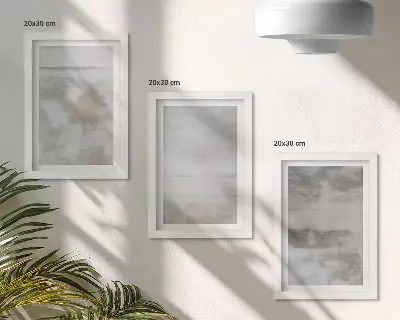 Set de 3 tablouri cu texturi uzate în stil industrial modern