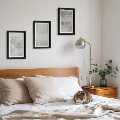 Set de 3 tablouri cu texturi uzate în stil industrial modern