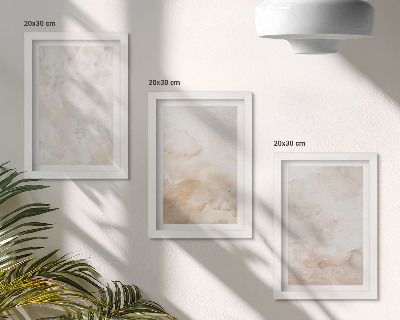Galerie de perete Texturi la modă în culori pastelate deschise