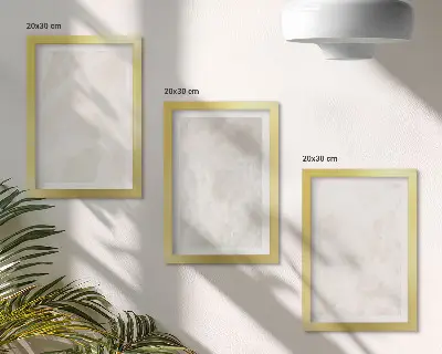 Set 3 tablouri cu textură elegantă de marmură și fundal de piatră
