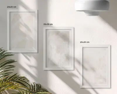 Set 3 tablouri cu textură elegantă de marmură și fundal de piatră