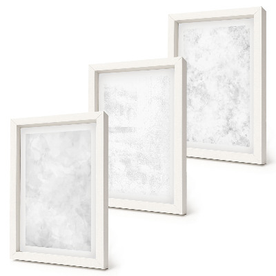 Galerie de perete Pete albe pe fundaluri minimaliste pe pânză