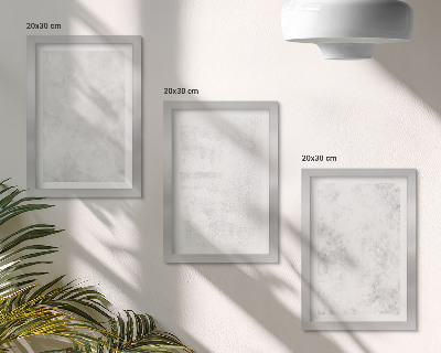 Galerie de perete Pete albe pe fundaluri minimaliste pe pânză