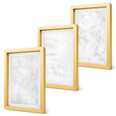 Galerie de perete Pete albe pe fundaluri minimaliste pe pânză