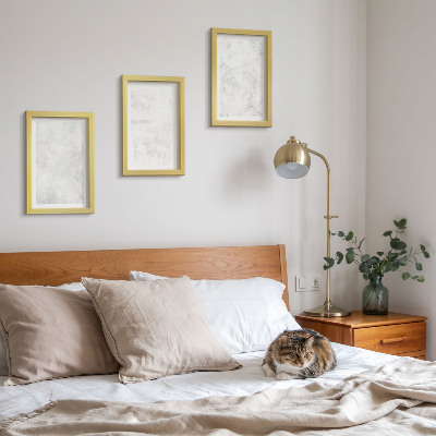 Galerie de perete Pete albe pe fundaluri minimaliste pe pânză