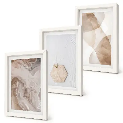 Galerie de perete cu abstracție de designer inspirată de natură